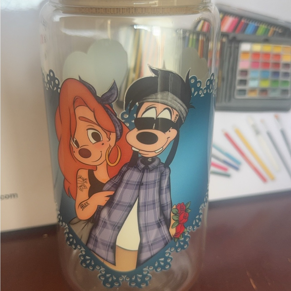 Glass can goofy movie